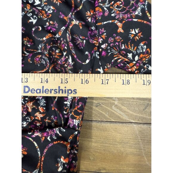 Free People Printed Knit Long Sleeve Dress Medium - Picture 9 of 11